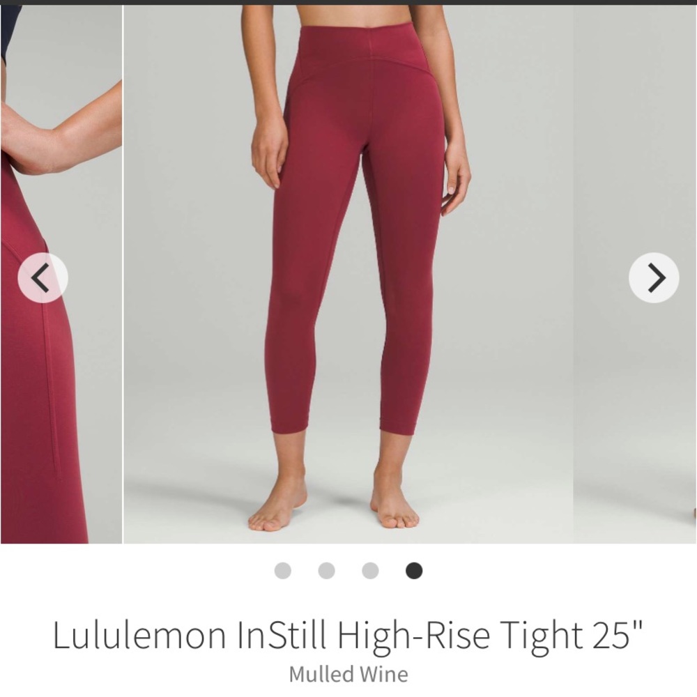 Lululemon Instill Tight in Mulled Wine